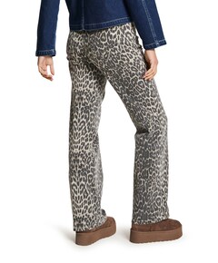 Eve - Leopard Print - P11 jeans beige