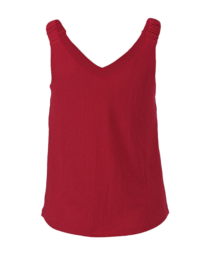 Dames top rood