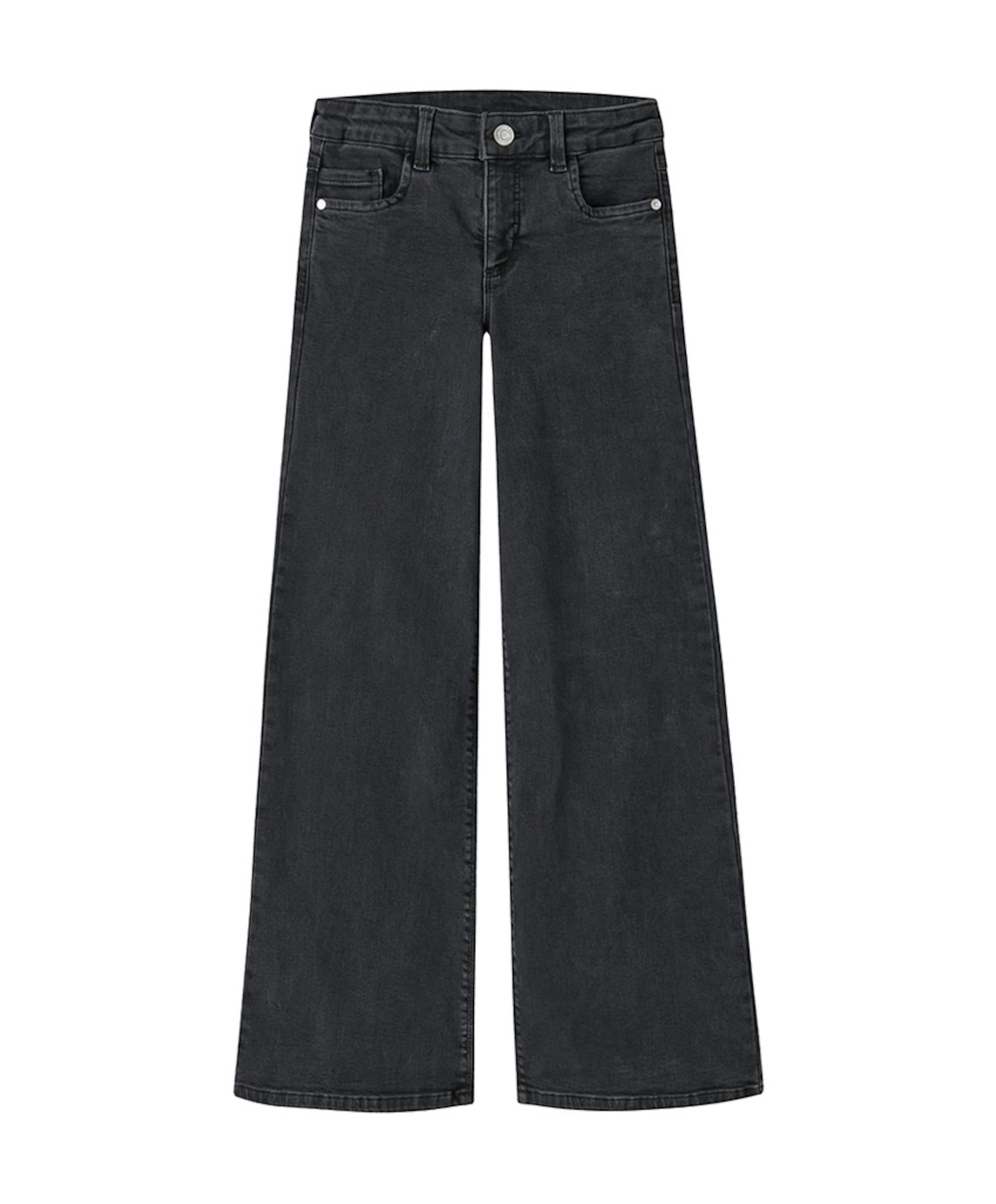 NKFPOLLY X-WIDE JEANS 3057-FR NOOS meisjes jeans zwart