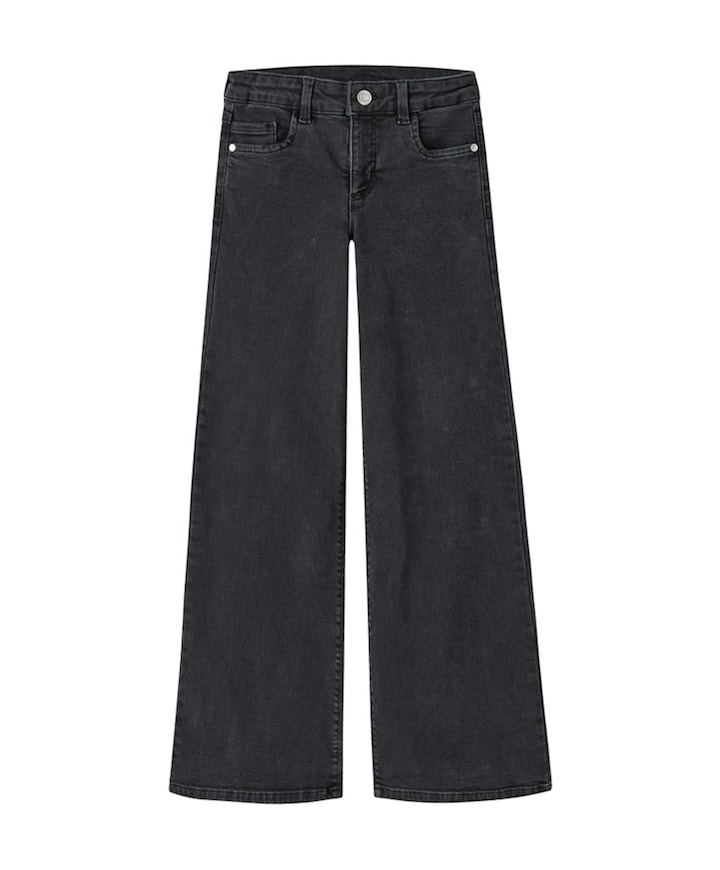 NKFPOLLY X-WIDE JEANS 3057-FR NOOS meisjes jeans zwart