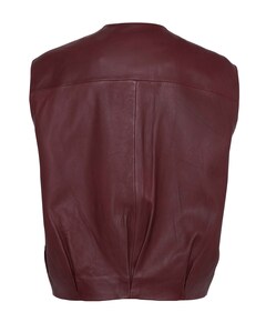 Dames gilet bordeaux