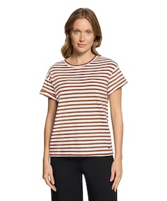 Dames T-shirt bruin