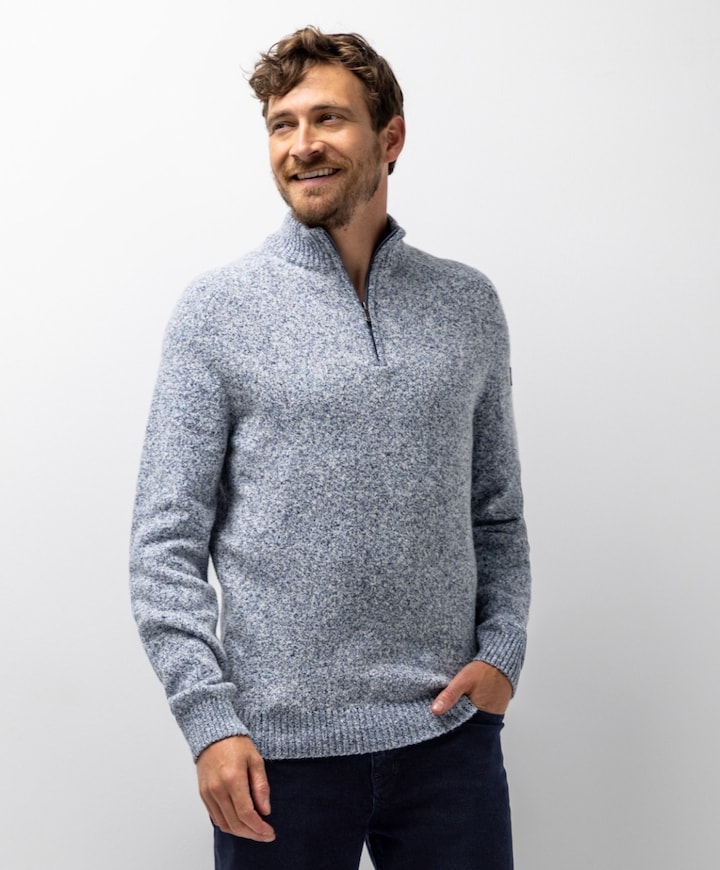 Heren trui blauw
