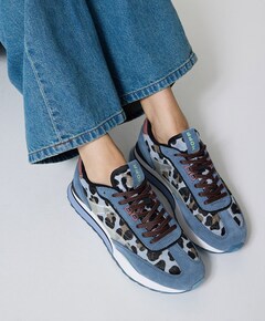Art sneakers blauw