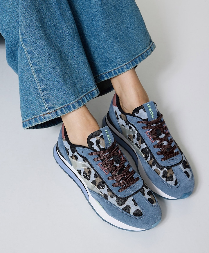 Art sneakers blauw