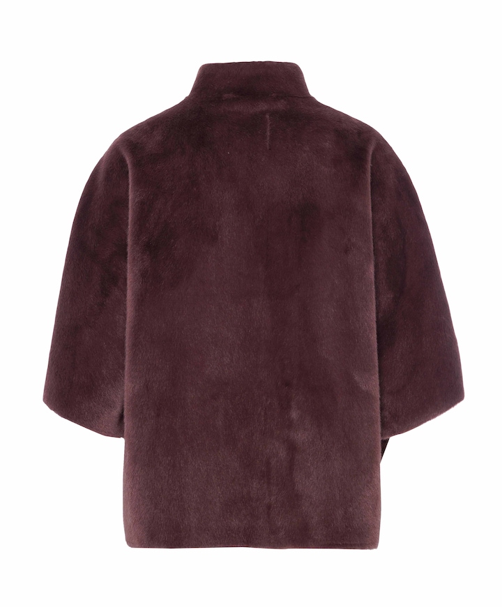 Dames cape bruin