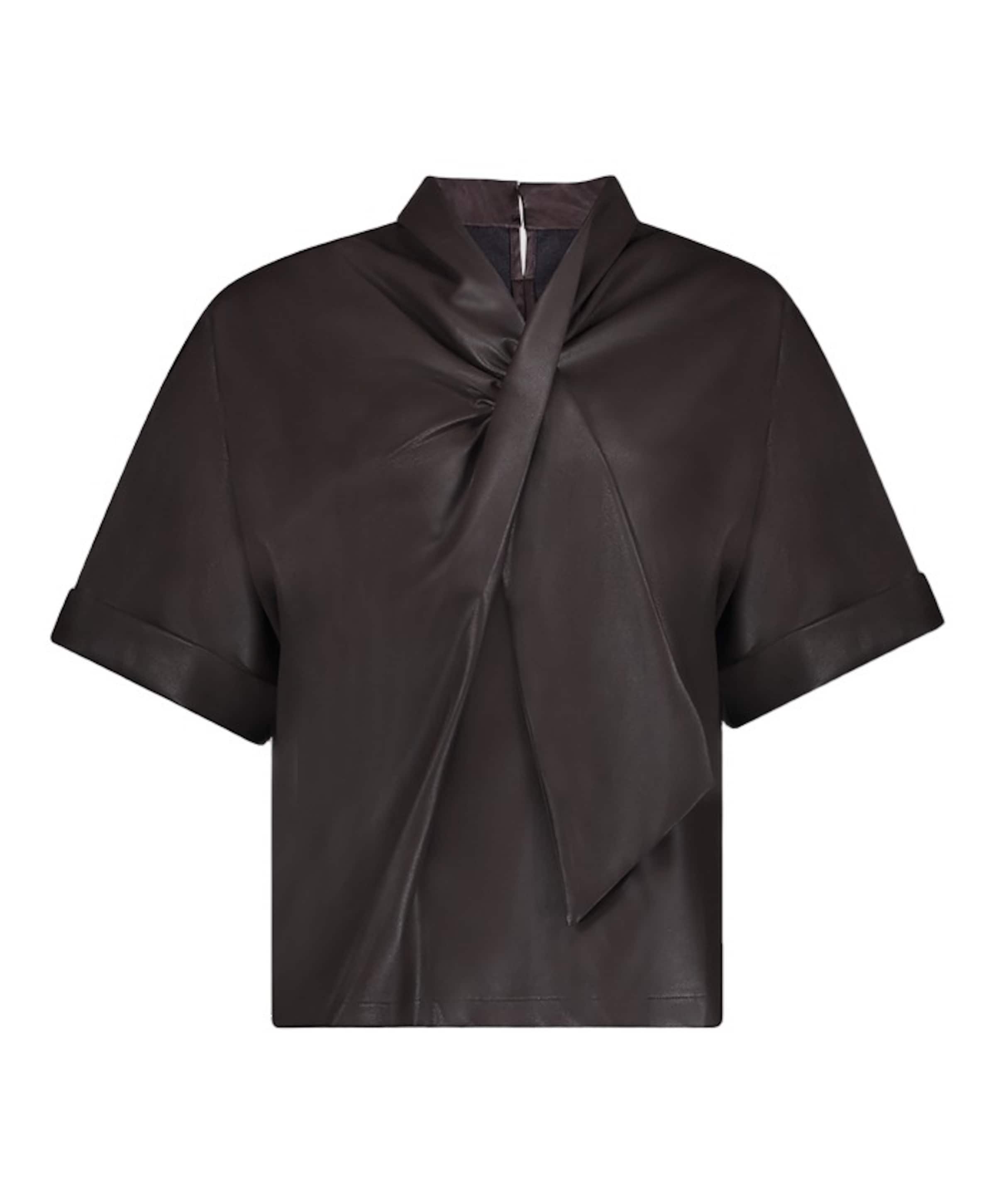 Dames blouse bruin