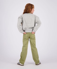 Meisjes sweater grijs