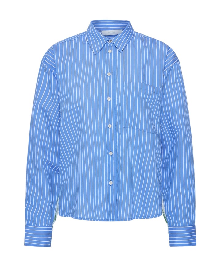 Dames blouse blauw