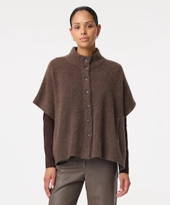 Dames cape bruin