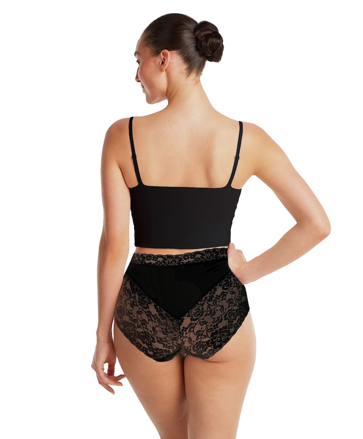 Dames slip zwart