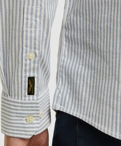 Overhemd lange mouw blauw