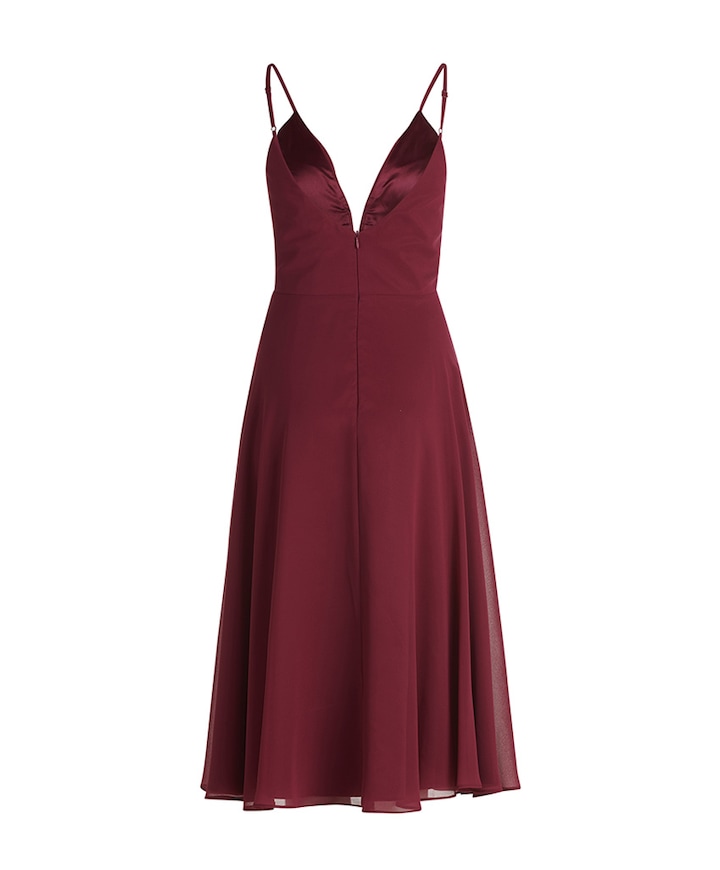Dames jurk rood