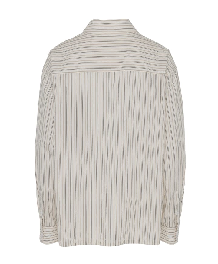 Heren overhemd lange mouw grijs