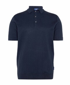 Heren polo blauw