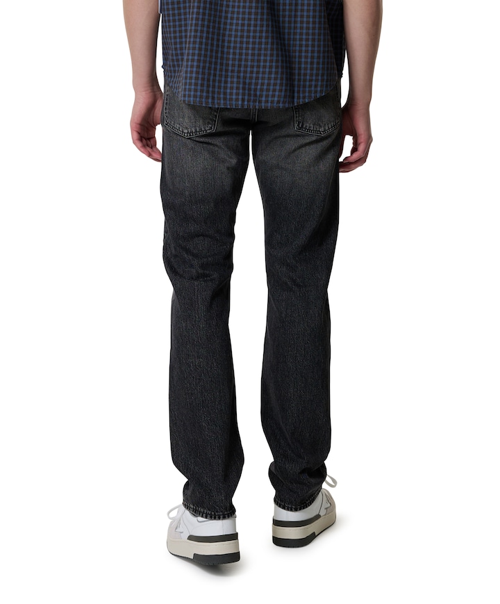 The One Jean - thunderstorm black clean heren jeans grijs