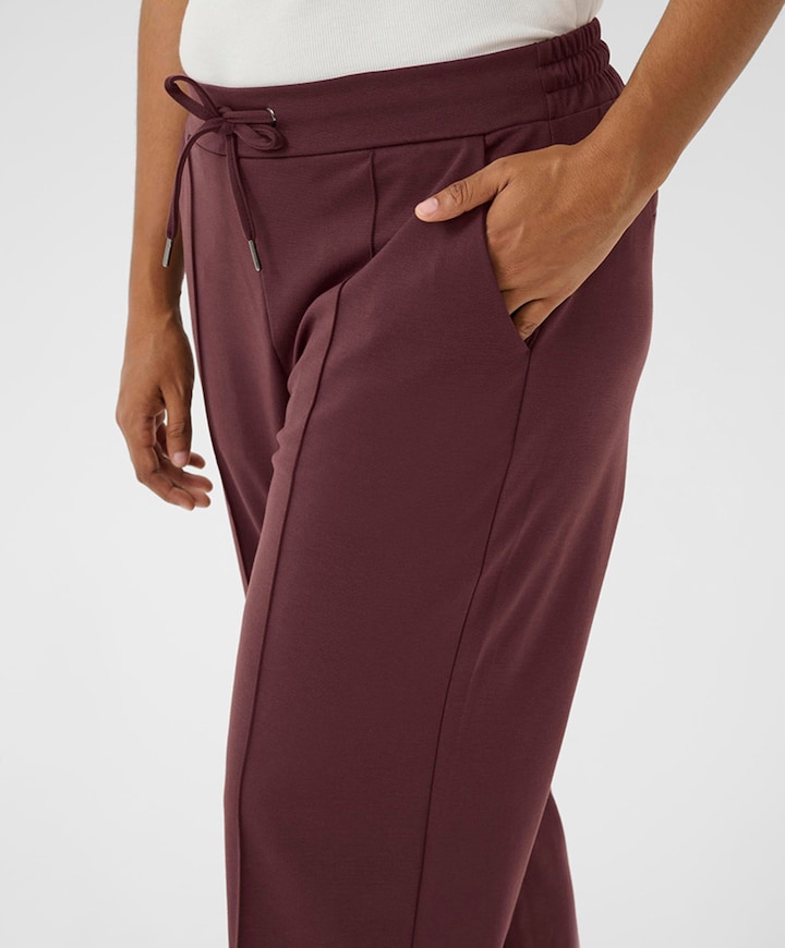 KCjenna Straight dames broek paars