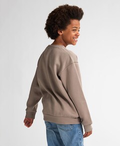 Jongens sweater bruin