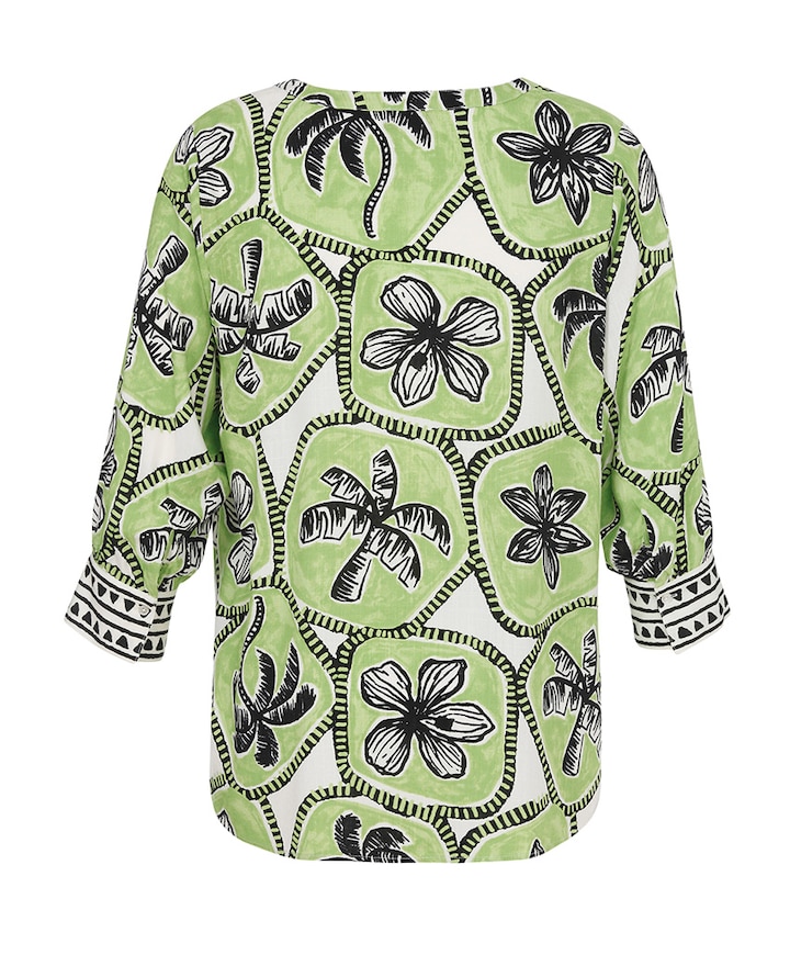 Dames blouse groen