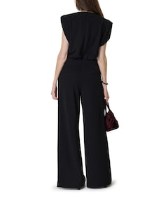 FalconCC New Pleat Suit dames jumpsuit zwart