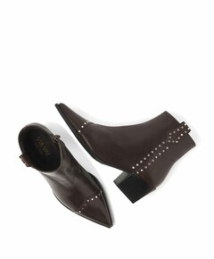 Kate Brandy dames enkellaarzen bruin