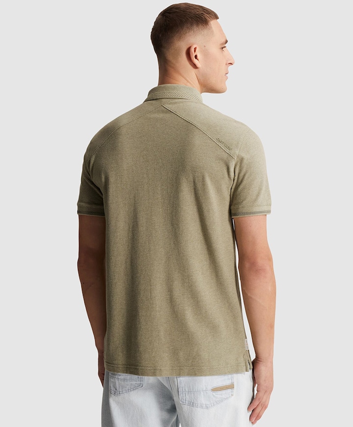Heren polo groen