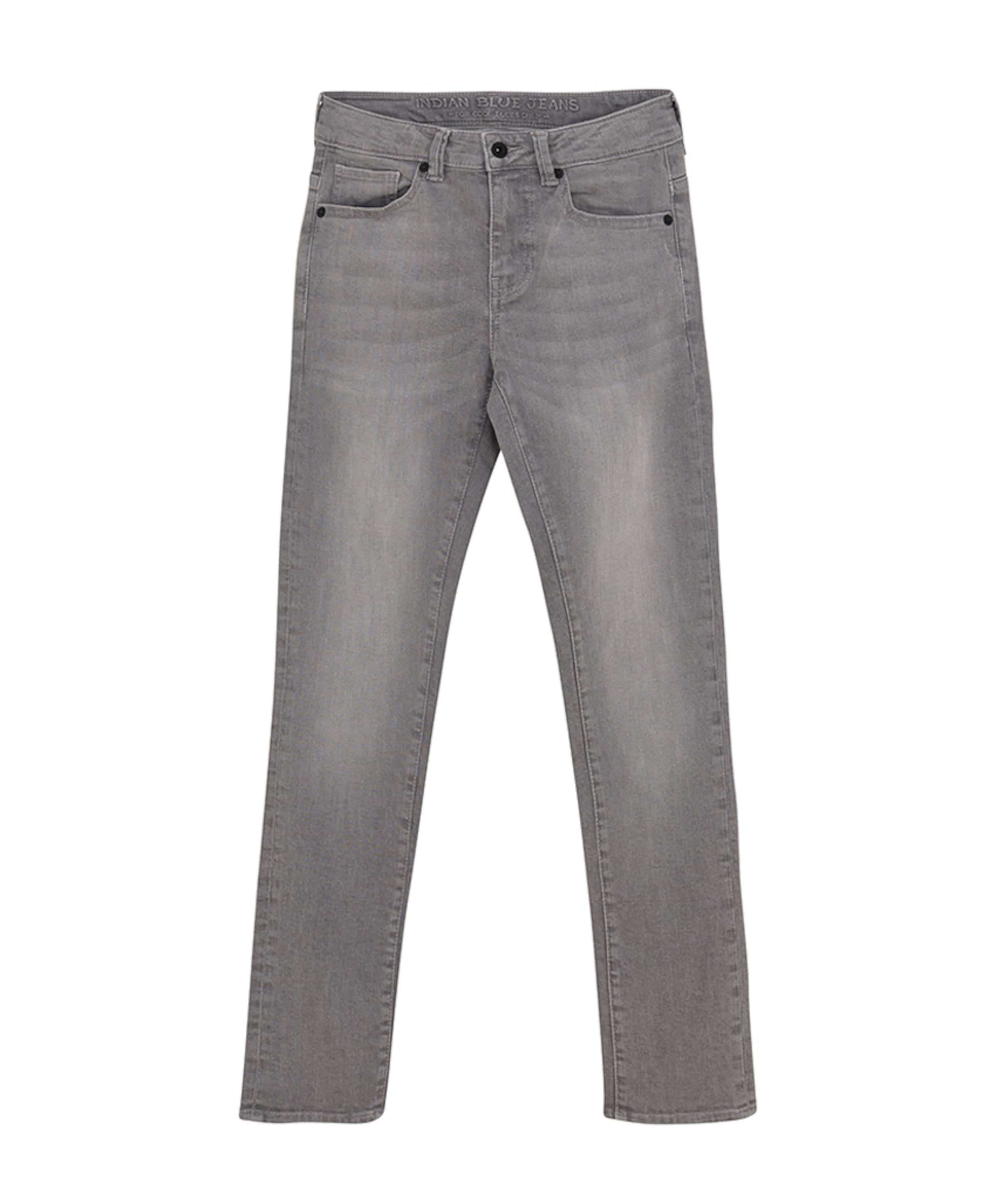 Straight fit jeans jongens jeans grijs