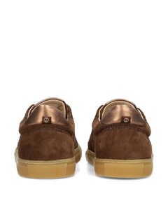 Silk dames sneakers bruin