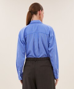 Dames blouse blauw