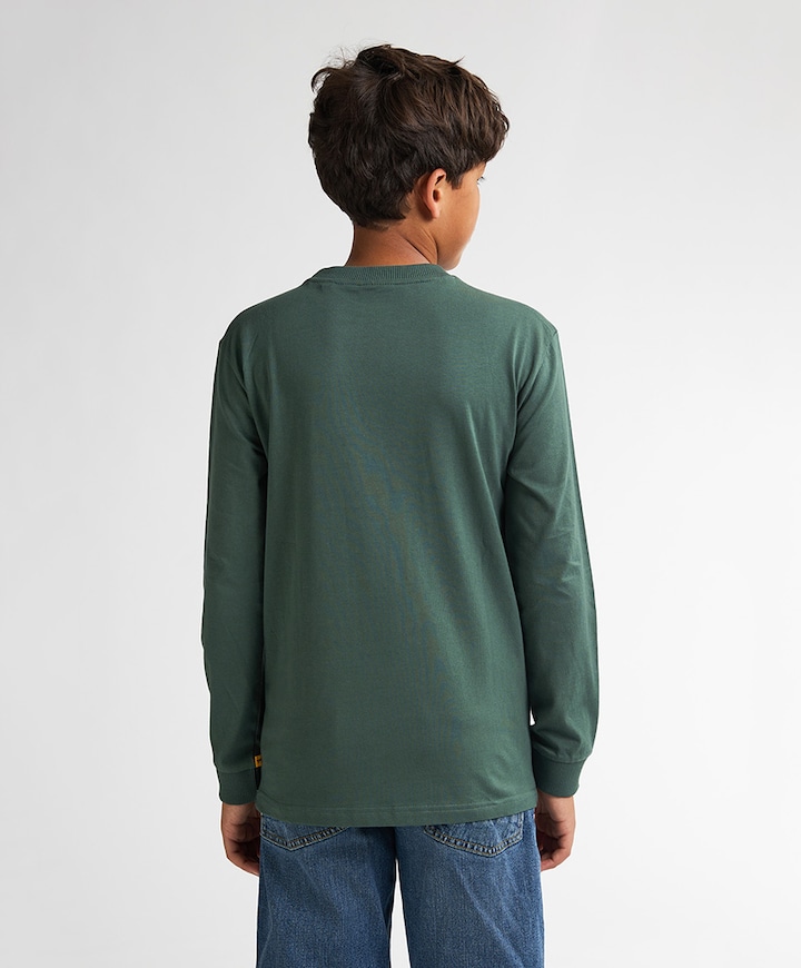 Jongens longsleeve groen