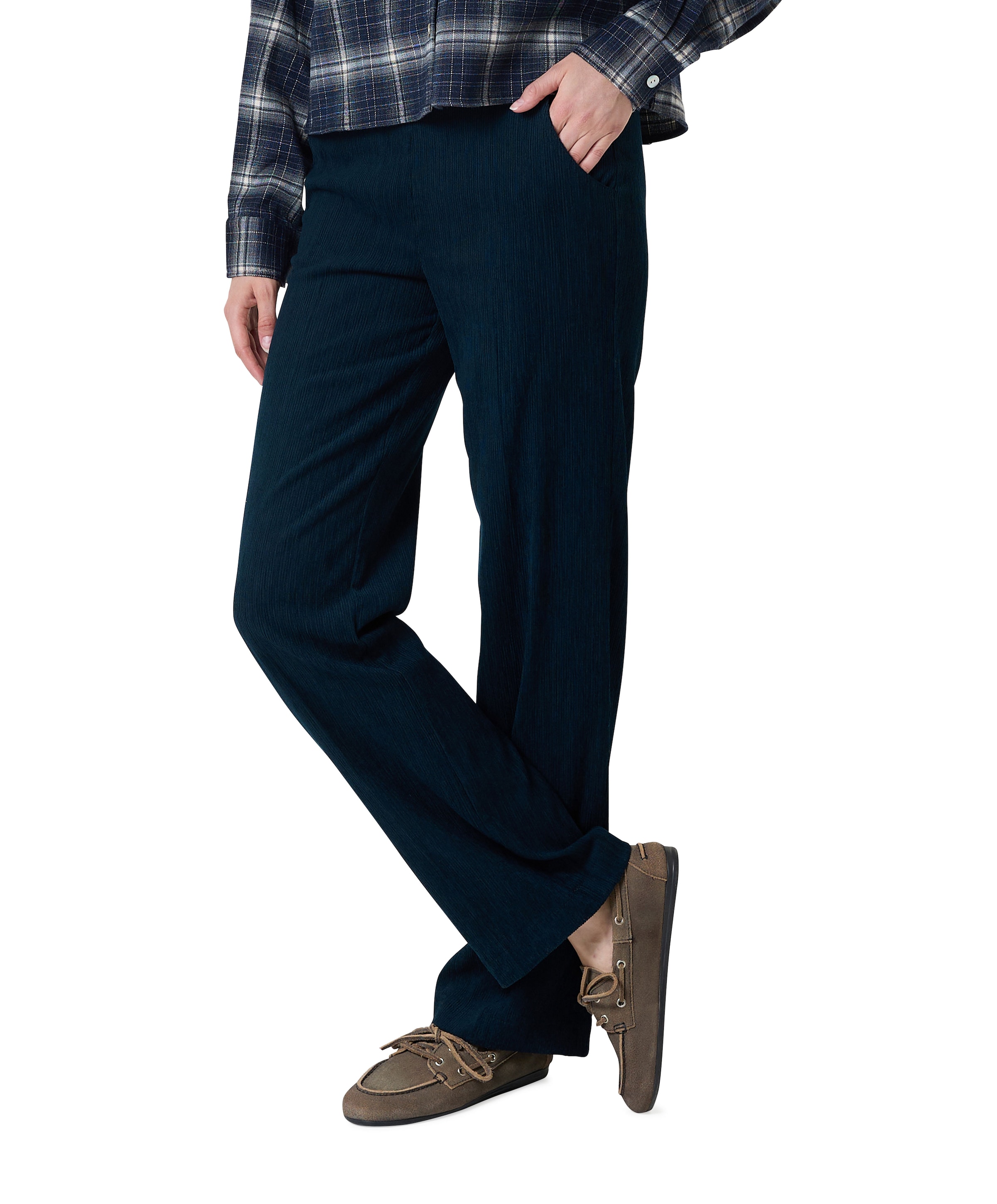 Scarlet Wide Leg dames broek blauw