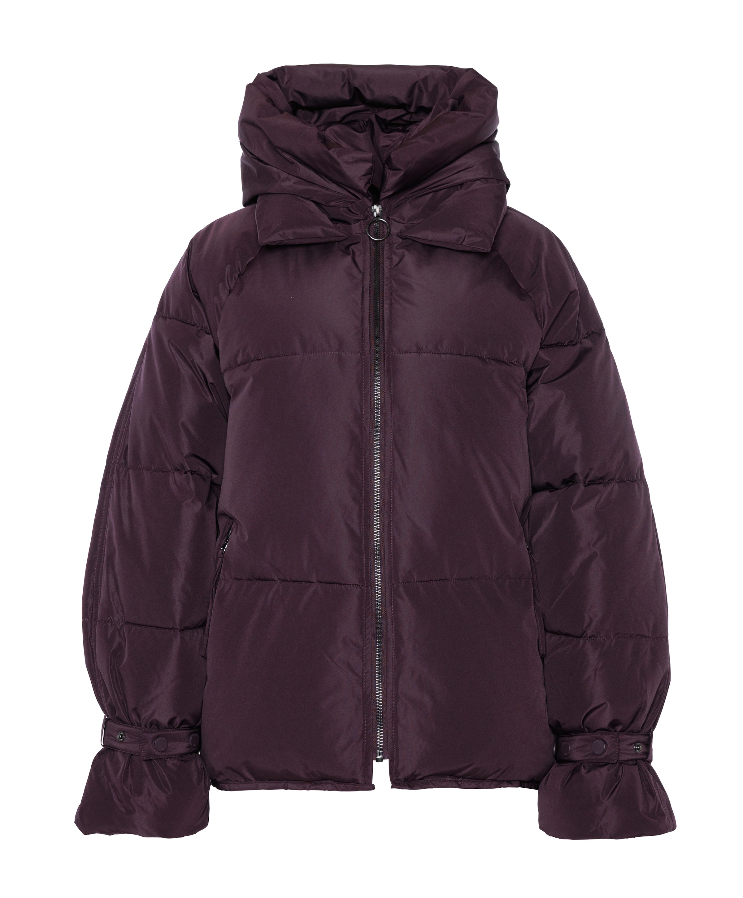 Dames jas bordeaux