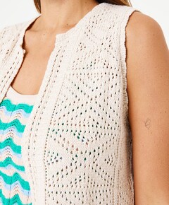 Vest ecru