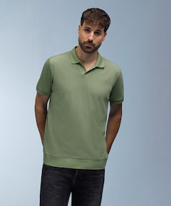 Heren polo groen