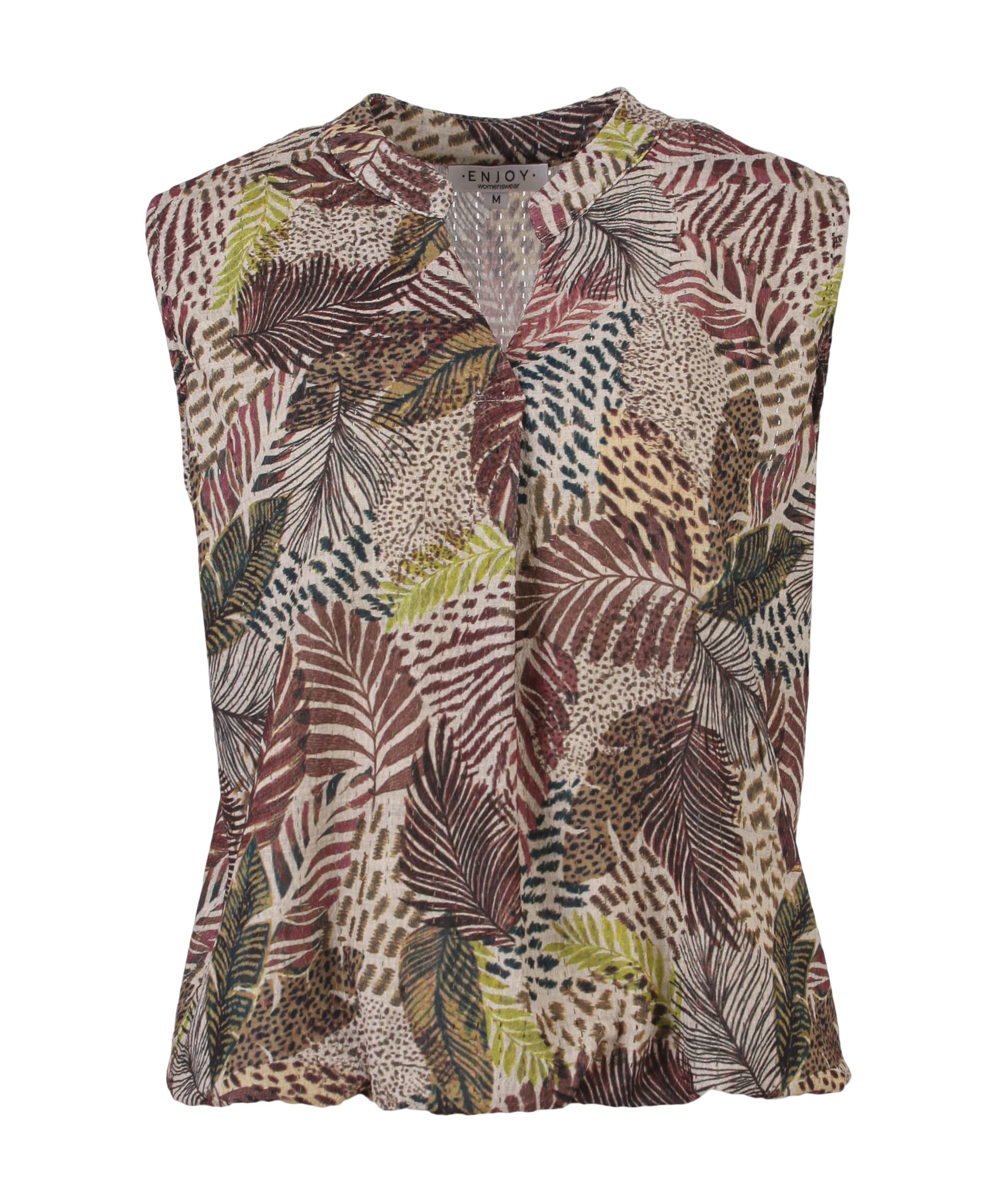 Dames top beige