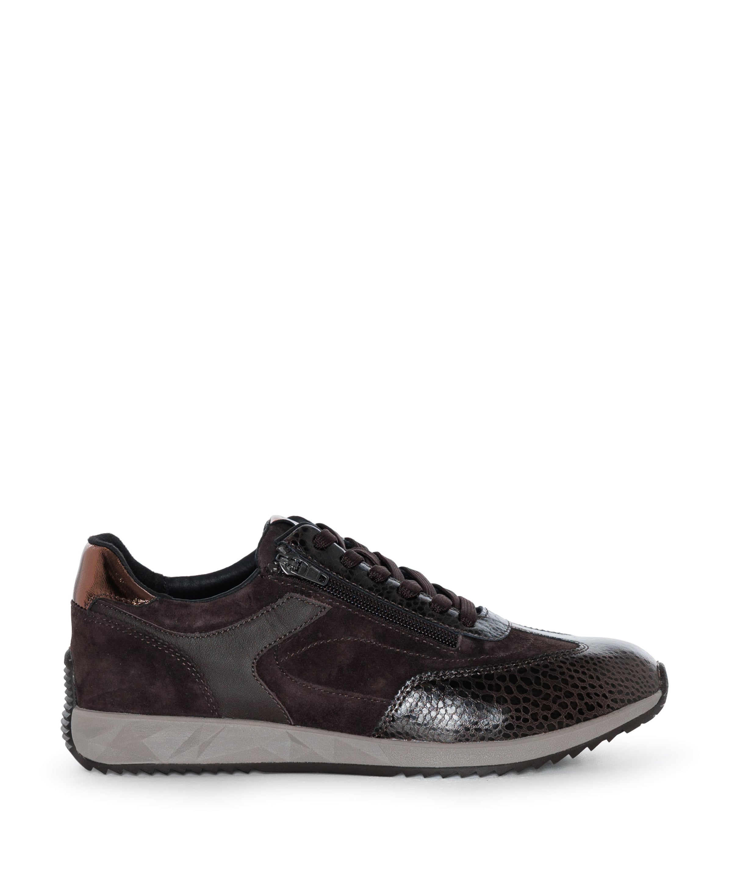 Janett dames sneakers bruin