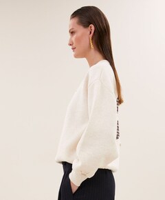 Dames sweater beige