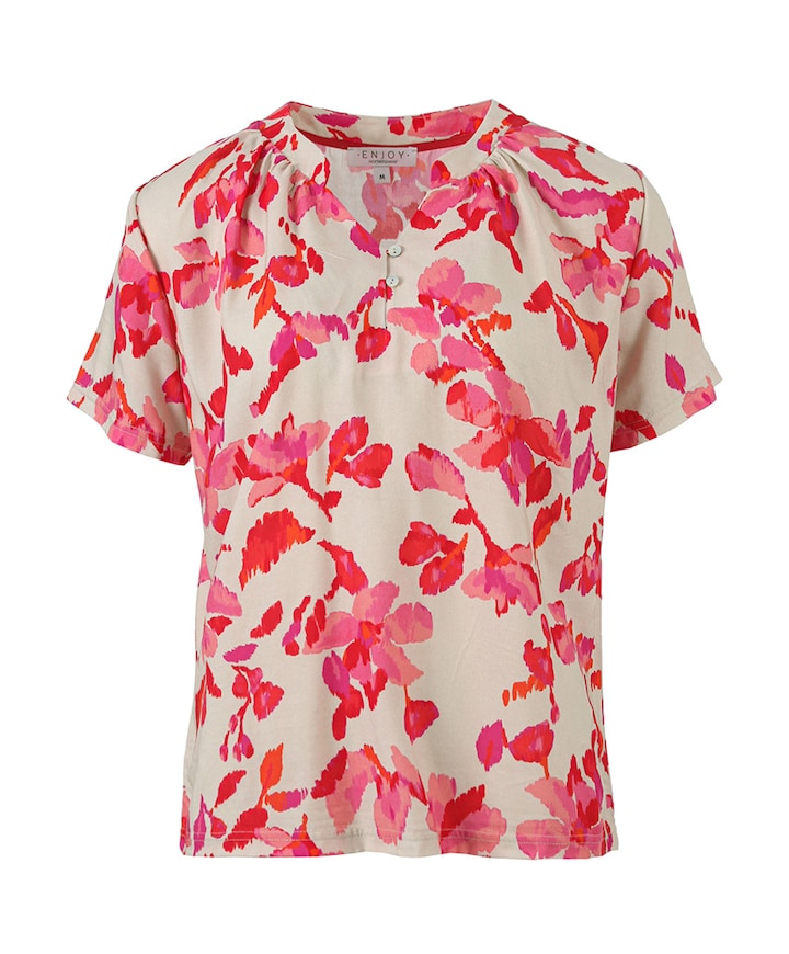 Blouse rood