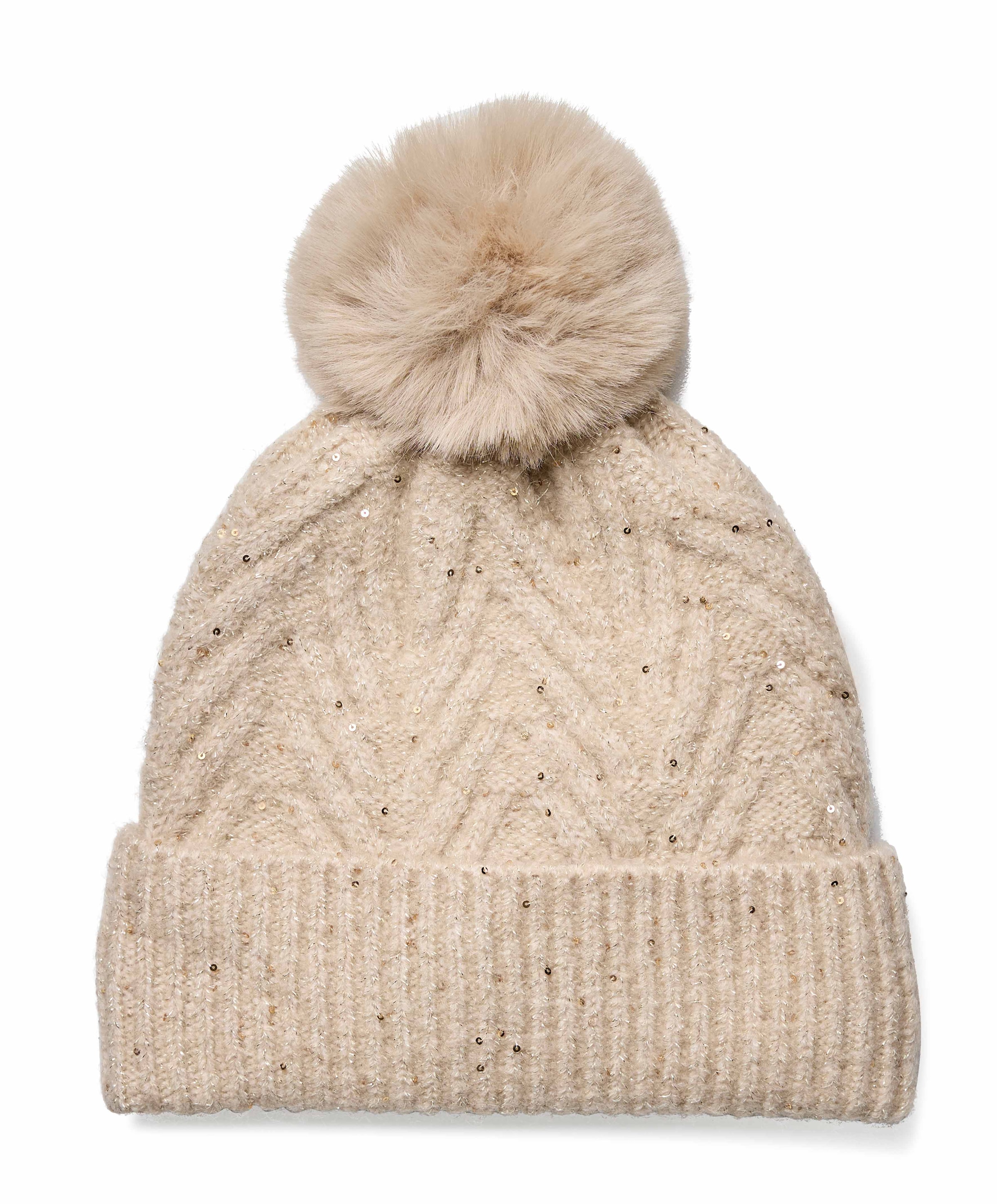 Dames hoofdaccessoire beige