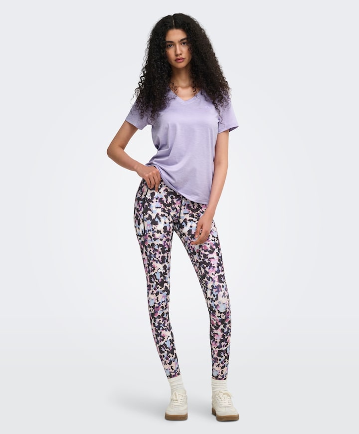 Dames t-shirt paars