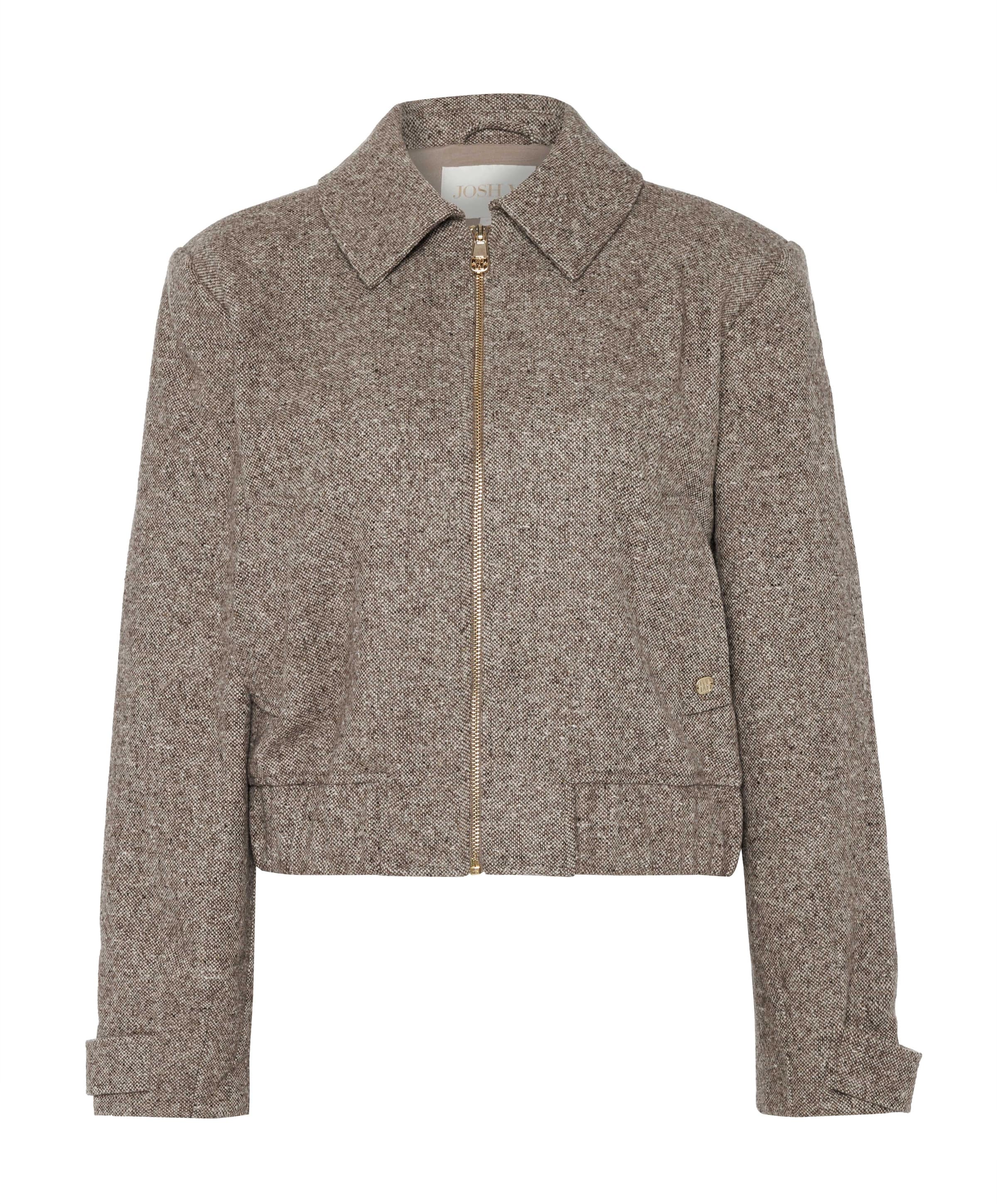 Dames jas beige