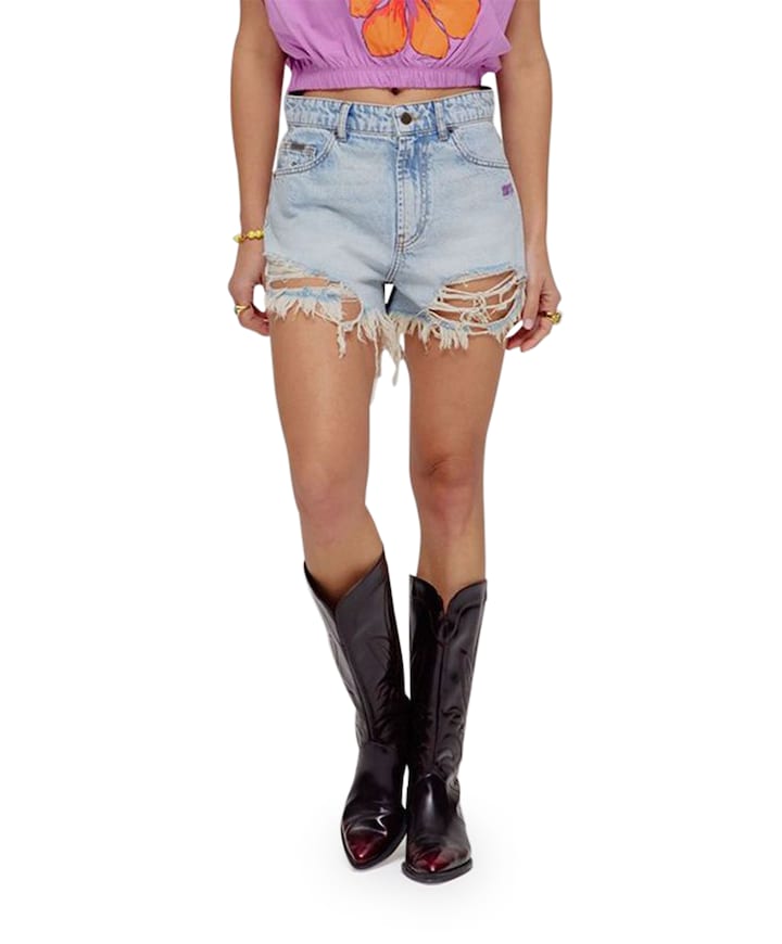 YVE-SH korte broek blauw