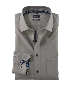 Overhemd lange mouw groen