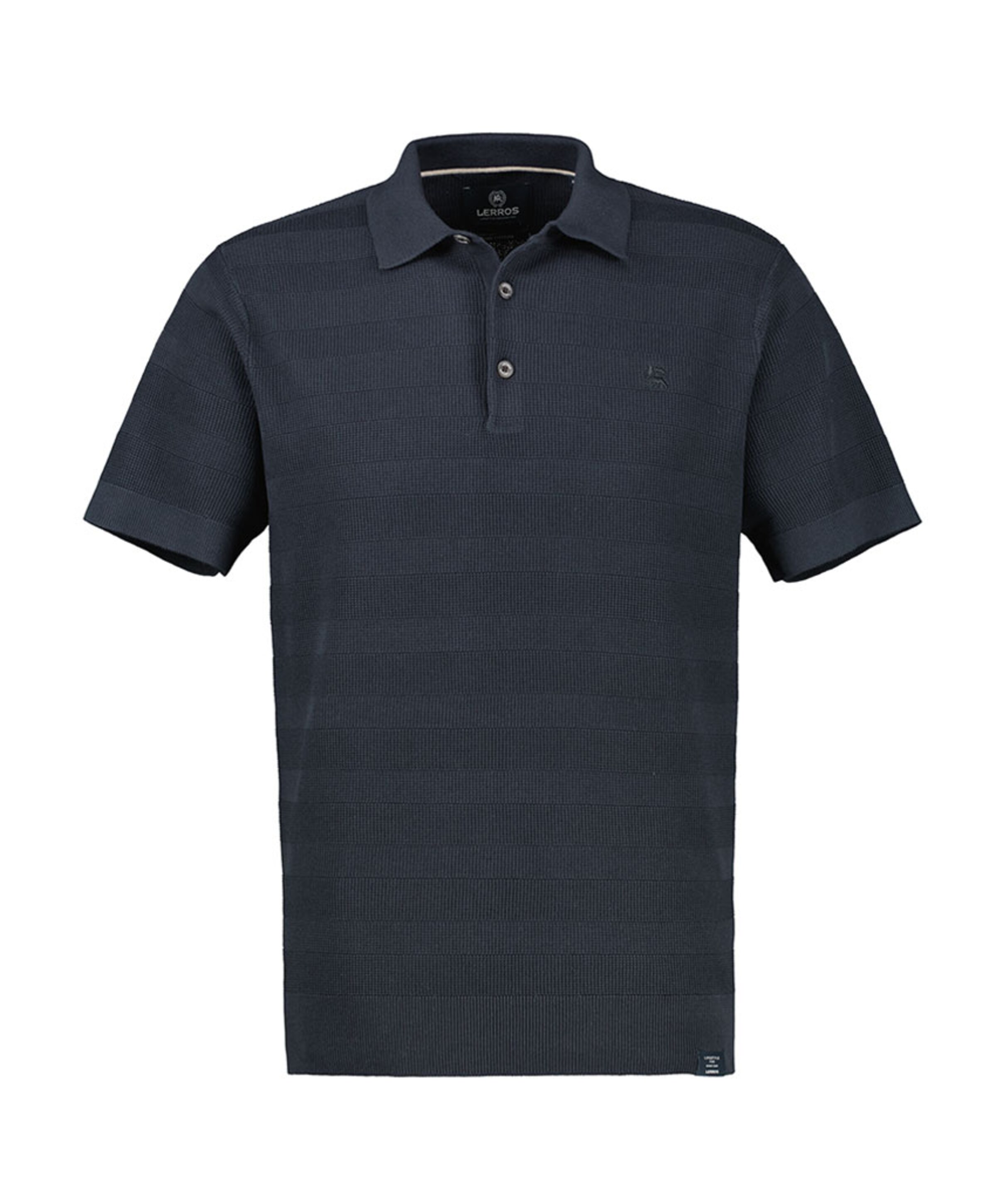 Heren polo blauw