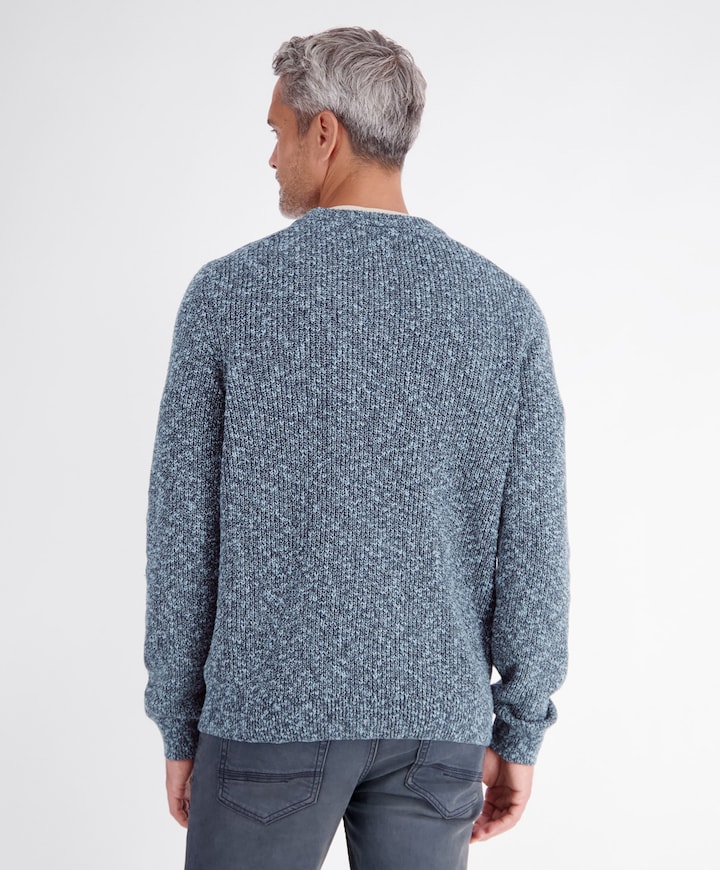 Heren trui blauw