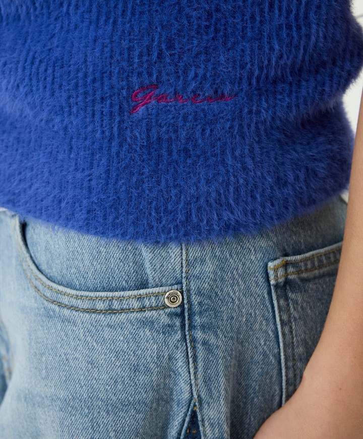 Meisjes trui blauw