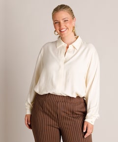 Dames blouse beige