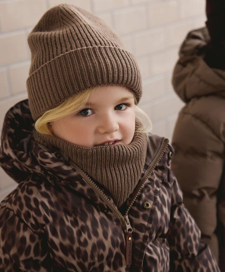Meisjes jas bruin