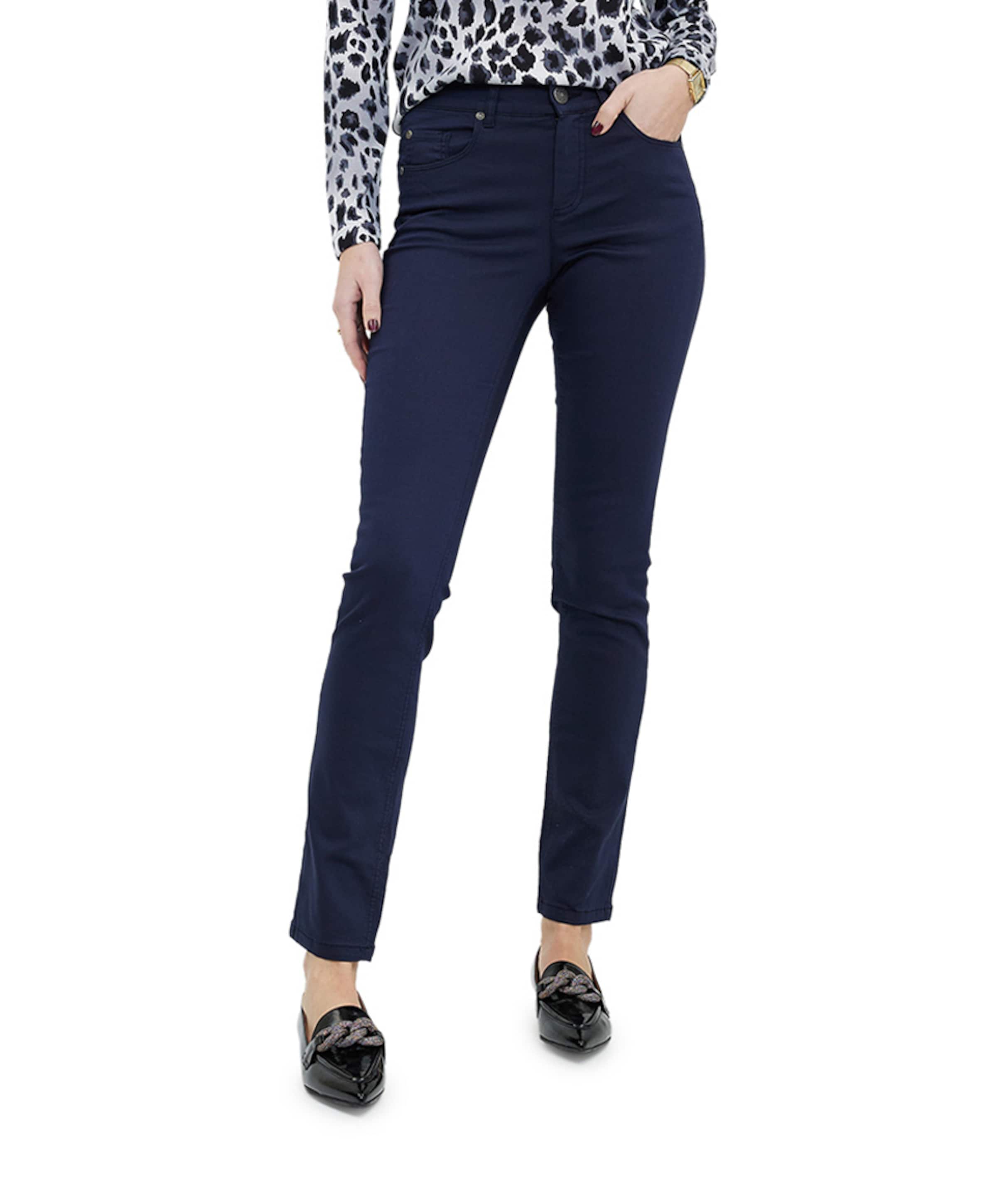 5 Pocket Super Stretch Lang dames broek blauw
