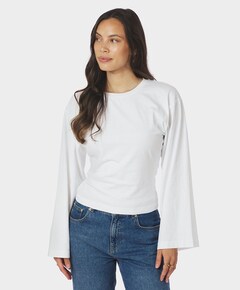 Dames longsleeve wit